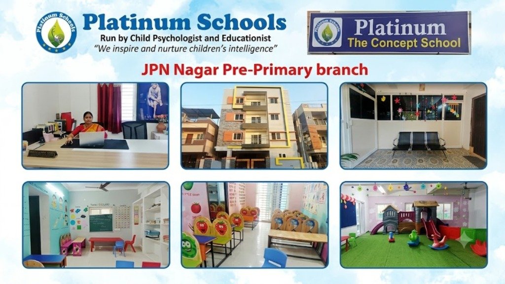 Platinum The Concept School JPN Nagar Pre-Primary Branch Tour Banner