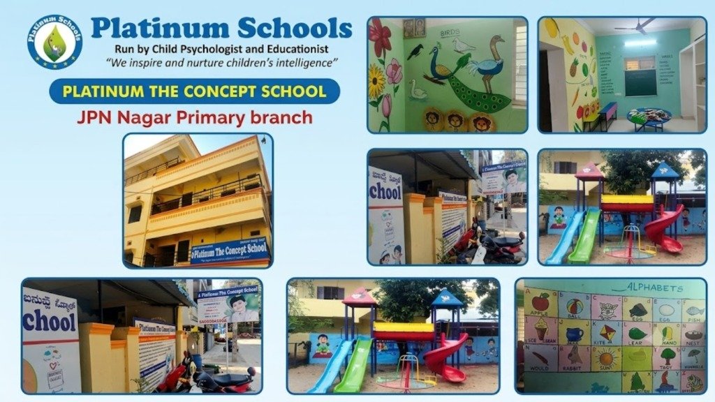 Platinum The Concept School JPN Nagar Primary Branch Campus Banner