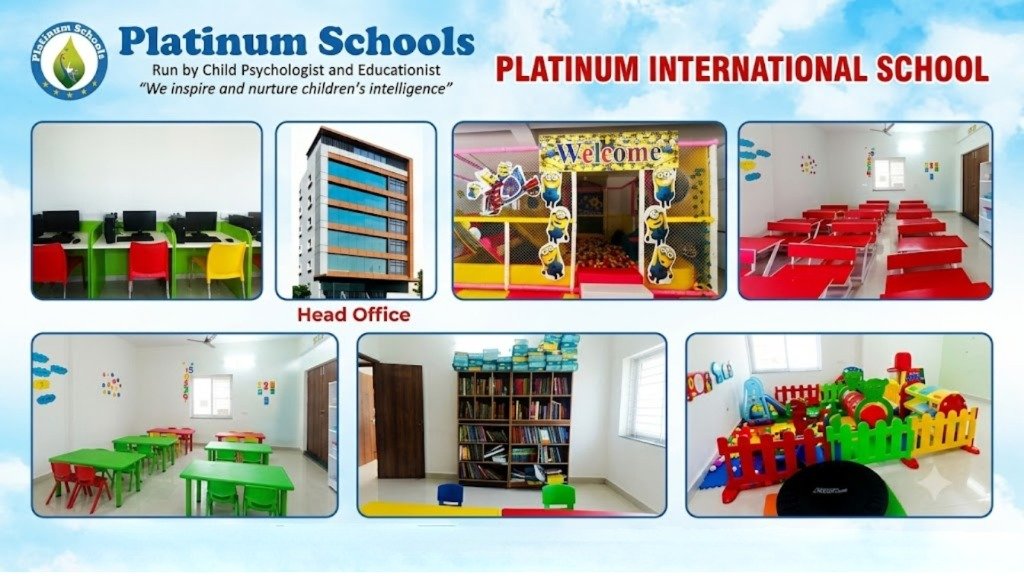 Platinum International School and Head Office Campus Tour Banner