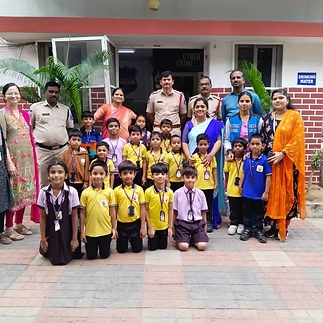 Educational Field Trip and Cyber Crime Awareness at Police Station