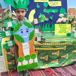 Green Day Celebration and Save Nature Save Trees Campaign at Platinum Schools