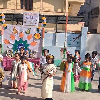 Republic Day Celebrations & Patriotic Parade at Platinum Schools